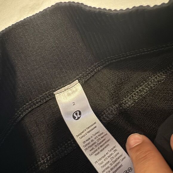 Lululemon Athletica Black Wide-Leg Casual Pants #2 - Picture 4 of 7